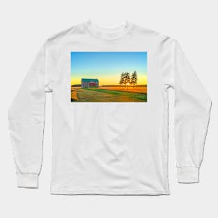 Ontario Barn at Sunset Long Sleeve T-Shirt